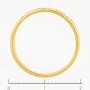 Кольцо из желтого золота 585 пробы c 6 бриллиантами Л20093662 фото 3