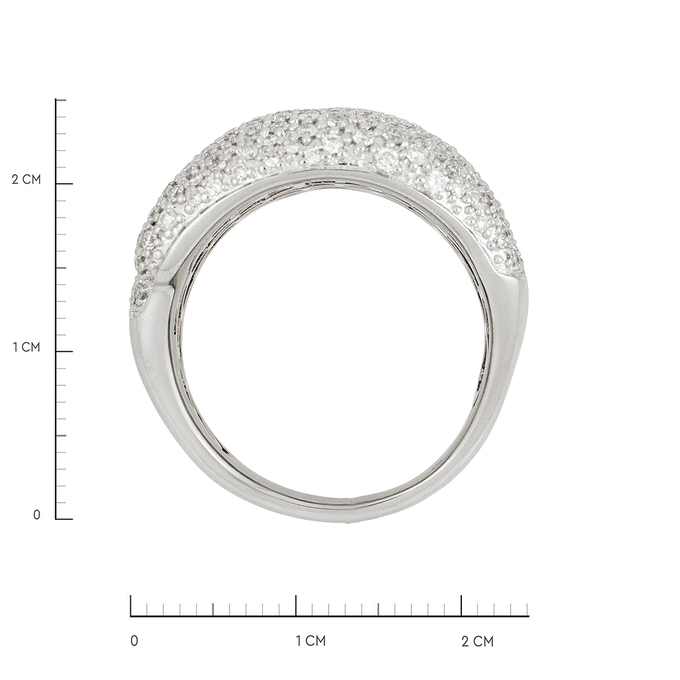 Кольцо из золота 750 пробы c бриллиантами, Л 5104 0548 за 370000