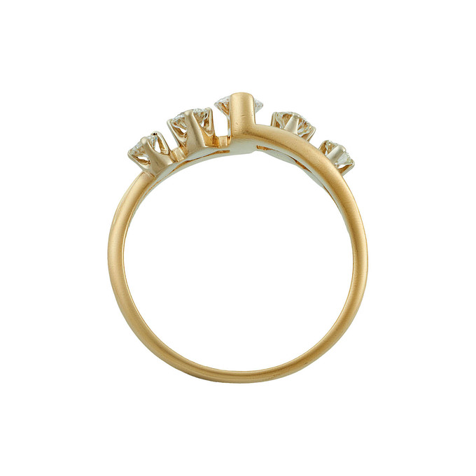 Кольцо из золота 750 пробы c бриллиантами, Л 2812 2684 за 127330