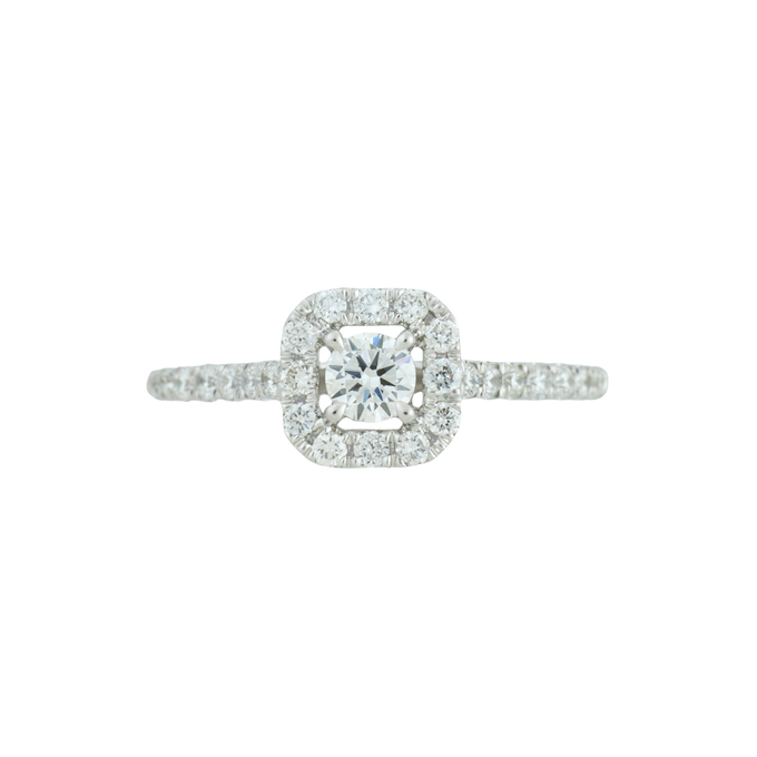 Кольцо из золота 585 пробы c бриллиантами, Л 7502 8592 за 44000