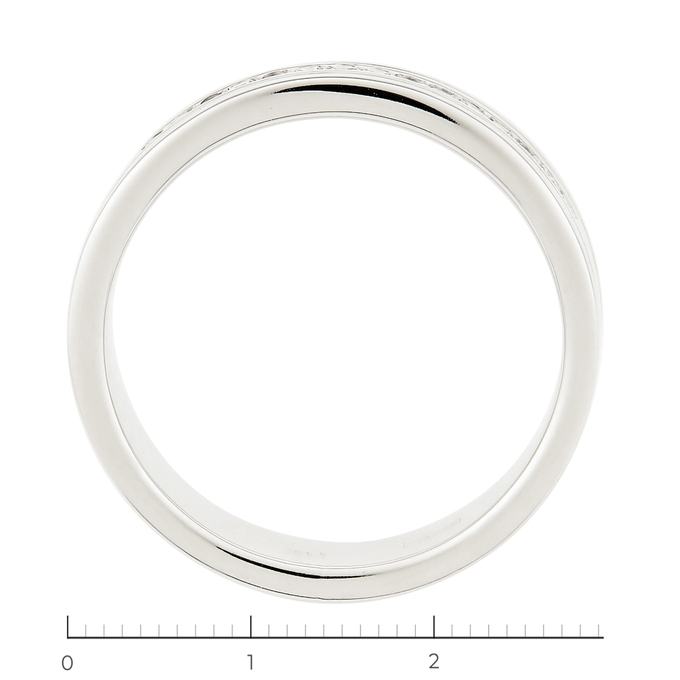 Кольцо из белого золота 585 пробы c 15 бриллиантами, Л 2808 6883 за 75000