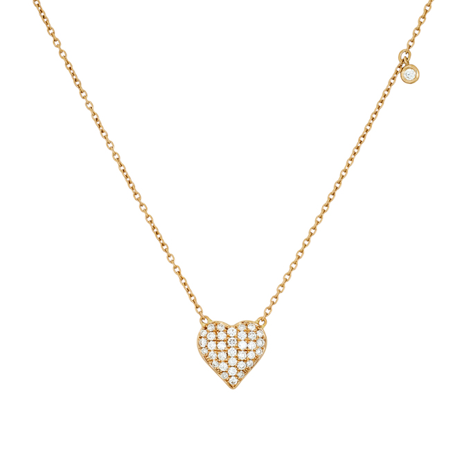 Колье из золота 750 пробы c бриллиантами