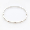 Браслет Cartier золото, 750, 3 к.,40,4 гр. (чистый вес 40,4 гр.) Love,  AIQ317