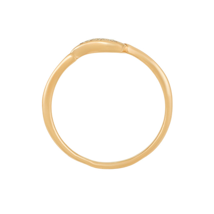 Кольцо из золота 585 пробы c бриллиантами, Л 3014 8451 за 17520