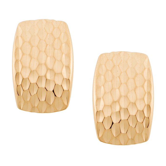 Серьги из красного золота 585 пробы