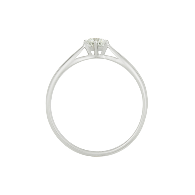 Кольцо из золота 585 пробы c бриллиантом, Л 7502 7950 за 22320