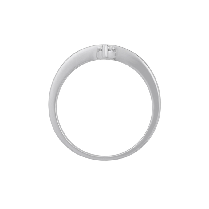 Кольцо из золота 585 пробы c бриллиантом, Л 4807 6120 за 45600