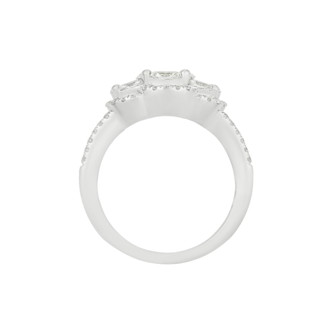 Кольцо из золота 750 пробы c бриллиантами, Л 5703 8413 за 135000