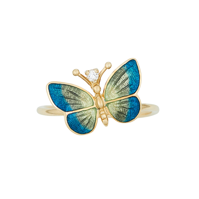 Кольцо Roberto Bravo Monarch Butterfly, Л 7500 9901 за 30000