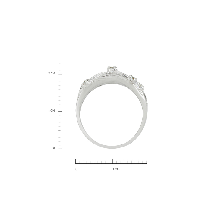 Кольцо из золота 585 пробы c бриллиантами, Л 3507 0609 за 64720