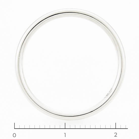 Кольцо обручальное из белой платины 950 пробы, Л28078898 за 45000