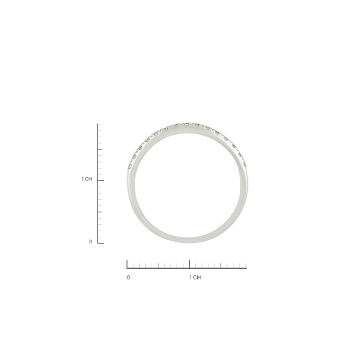 Кольцо из золота 585 пробы c бриллиантами, Л 2415 3727 за 22400