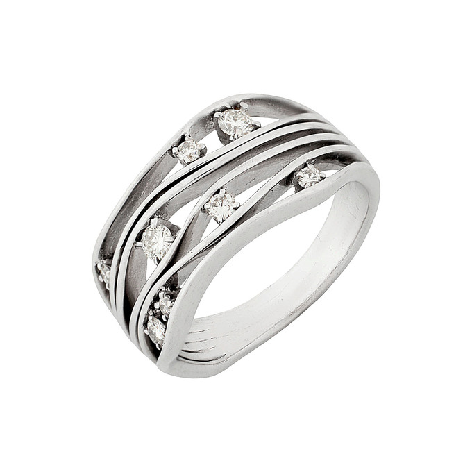 Кольцо из золота 585 пробы c бриллиантами, Л 2812 3644 за 84000