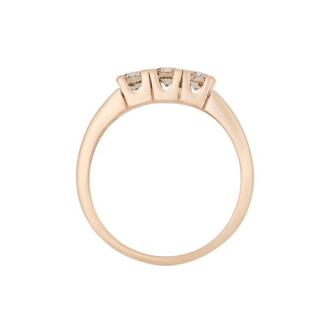 Кольцо из золота 585 пробы c бриллиантами, Л 2911 4256 за 74880