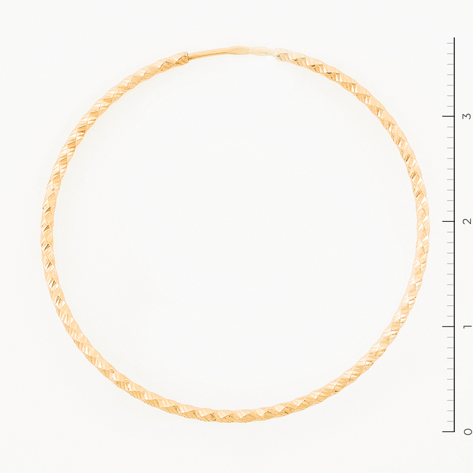 Серьги из красного золота 585 пробы