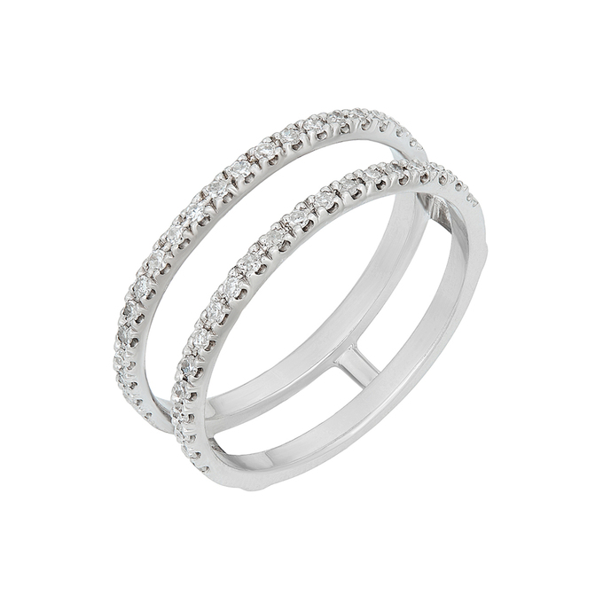 Кольцо из золота 585 пробы c бриллиантами, Л 3309 1778 за 90230