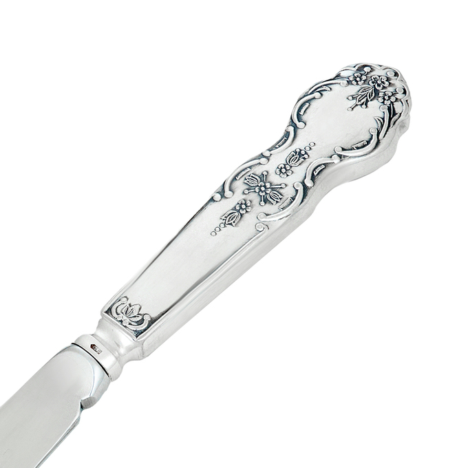 Нож из серебра 925 пробы