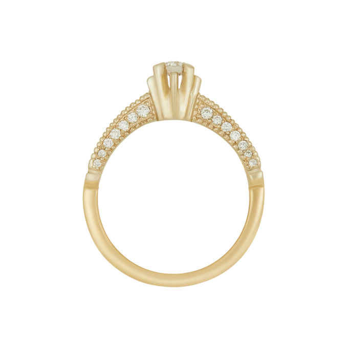 Кольцо из золота 750 пробы c бриллиантами, Л 0911 3803 за 105000