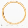 Кольцо из красного золота 585 пробы c 5 бриллиантами Л22112691 фото 3