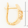 Серьги из золота 585 пробы c фианитами