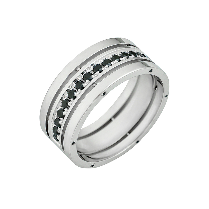 Кольцо из золота 585 пробы c бриллиантами, Л 5203 9874 за 153650