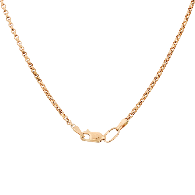 Колье из золота 585 пробы c фианитами, Л 2913 2866 за 97600