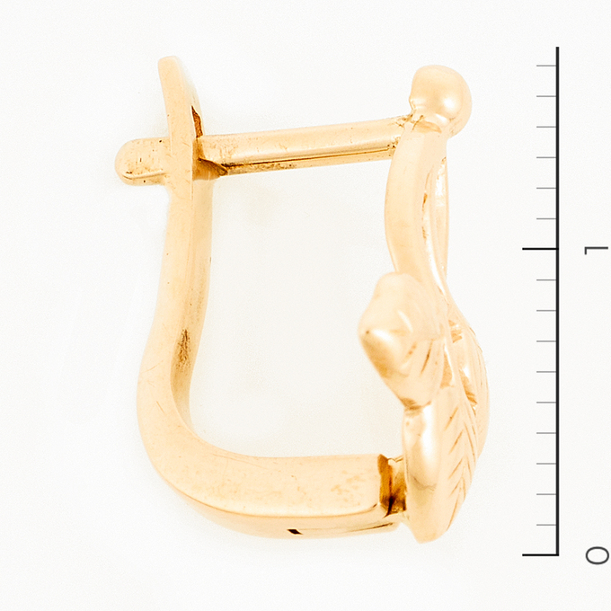 Серьги из золота 585 пробы