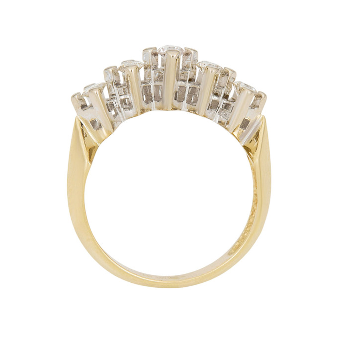 Кольцо из золота 585 пробы c бриллиантами, Л 2415 5049 за 50500