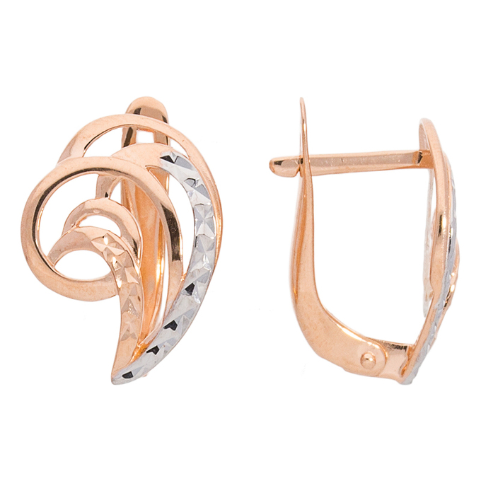 Серьги из золота 585 пробы