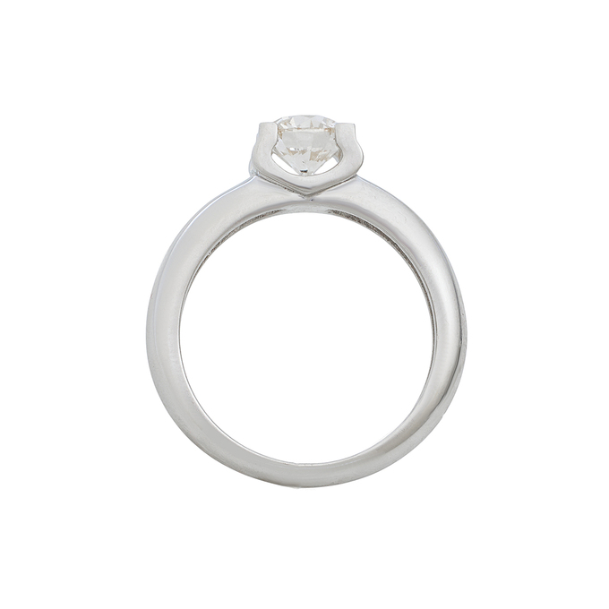 Кольцо из золота 585 пробы c бриллиантом, Л 2812 1693 за 380000