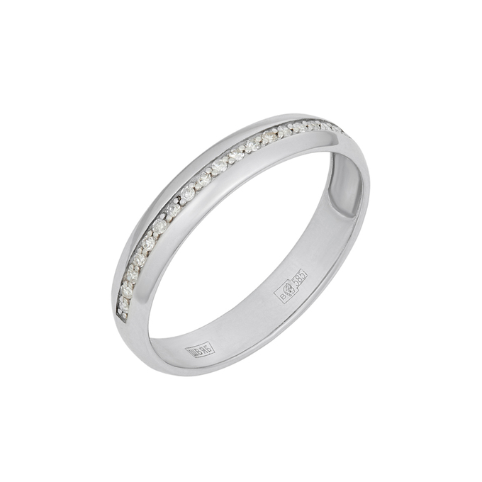 Кольцо из золота 585 пробы c бриллиантами, Л 3208 1784 за 18800