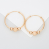 Серьги из красного золота 585 пробы