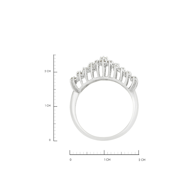 Кольцо из золота 585 пробы c бриллиантами, Л 3013 6247 за 35920
