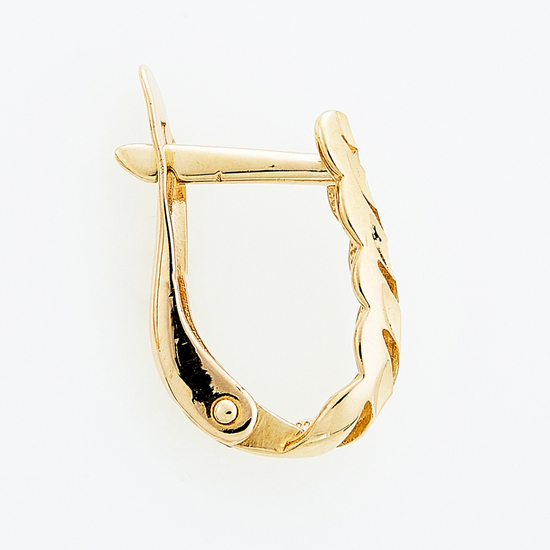 Серьги из красного золота 585 пробы