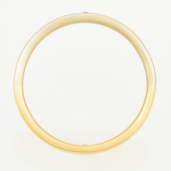 Кольцо из комбинированного золота 585 пробы c 2 бриллиантами, Л18096112 за 15950