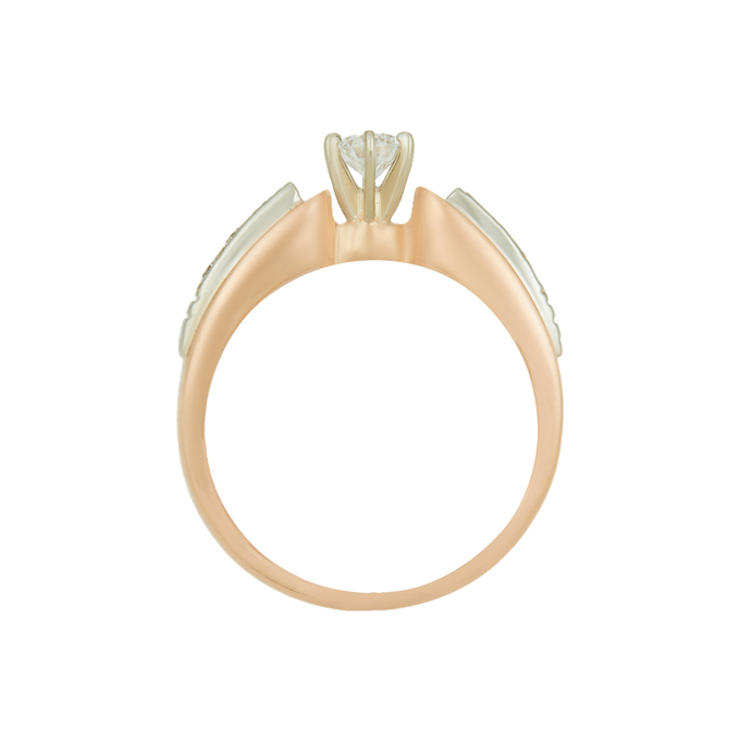 Кольцо из золота 585 пробы c бриллиантами, Л 2316 0187 за 102800