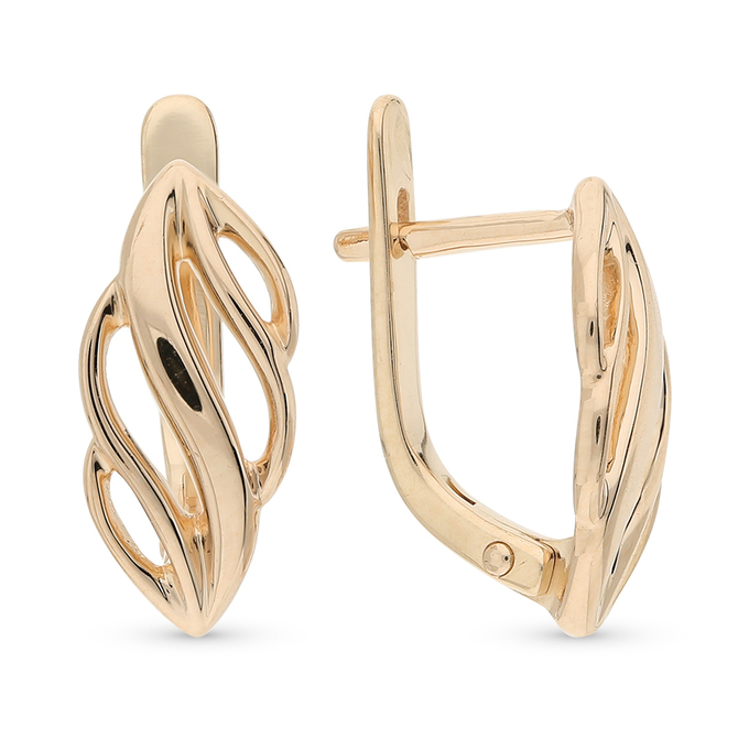 Серьги из золота 585 пробы