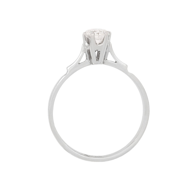 Кольцо из золота 750 пробы c бриллиантом, Л 3307 6968 за 95000