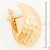 Серьги из красного золота 585 пробы