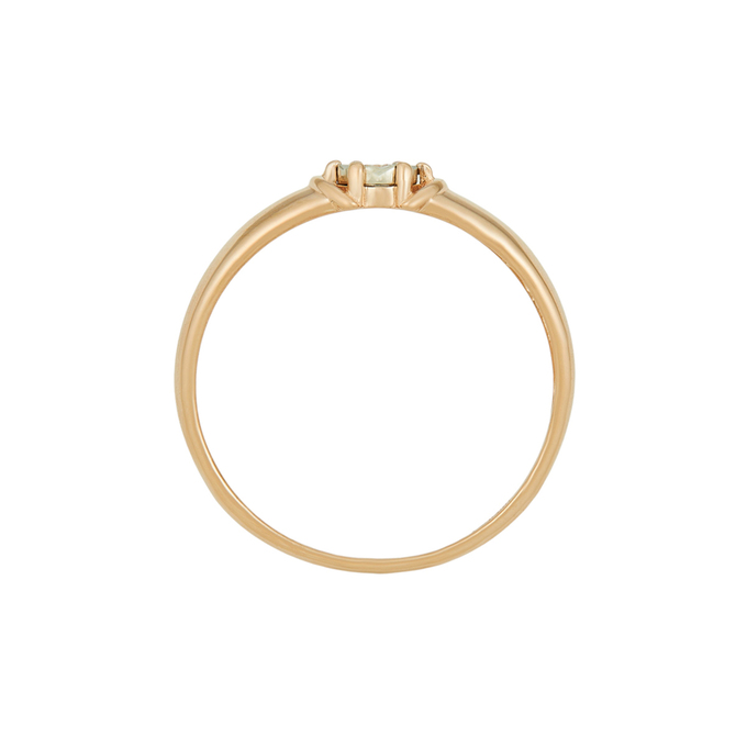 Кольцо из золота 585 пробы c бриллиантом, Л 6602 6724 за 18900