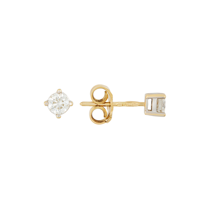 Серьги из золота 750 пробы c бриллиантами, К 0000 2671 за 65800