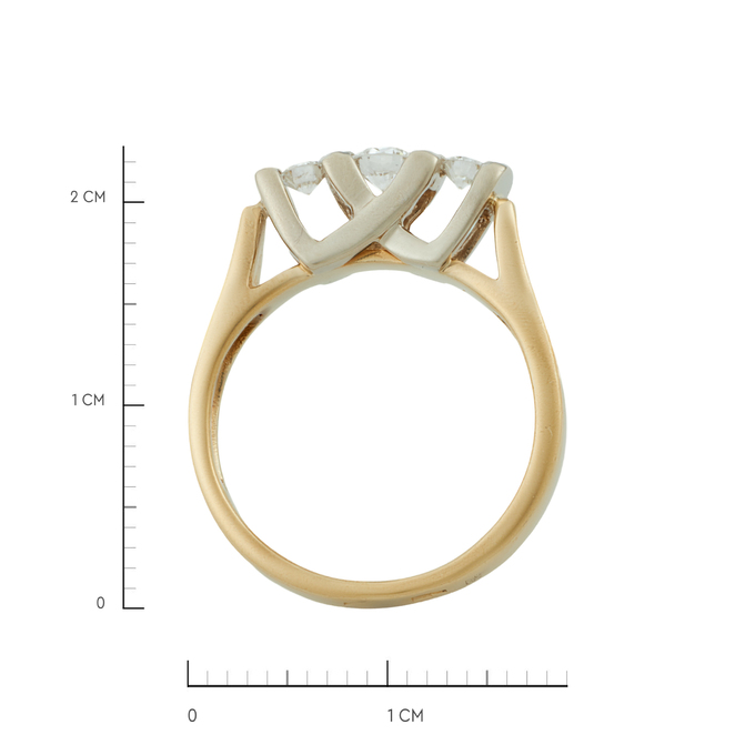 Кольцо из золота 750 пробы c бриллиантами, Л 0911 3975 за 108000