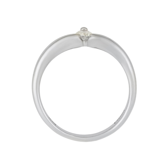 Кольцо из золота 585 пробы c бриллиантом