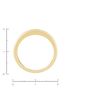 Кольцо из комбинированного золота 585 пробы c 75 бриллиантами Л25081804 фото 4