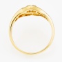 Кольцо из желтого золота 750 пробы c 25 бриллиантами Л47078599 фото 3