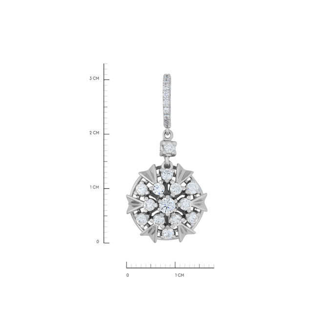 Подвеска из золота 750 пробы c бриллиантами, Л 0408 3629 за 80500