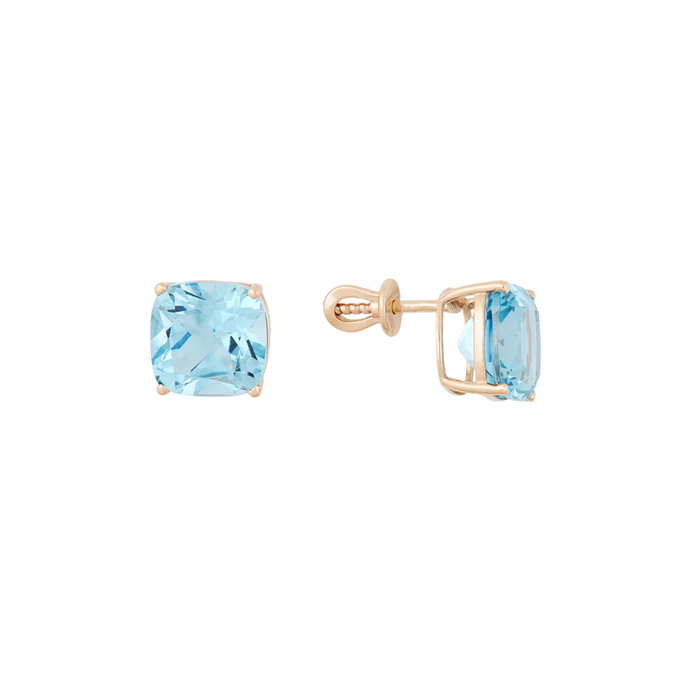 Серьги из золота 585 пробы c топазами, Л 3308 4165 за 29840