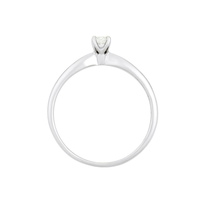 Кольцо из золота 585 пробы c бриллиантом, Л 6202 0620 за 29050