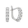 Серьги из золота 585 пробы с бриллиантами