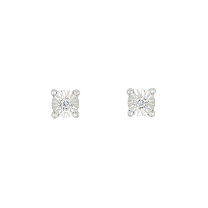Серьги из золота 585 пробы c бриллиантами, Л 0616 5094 за 10400